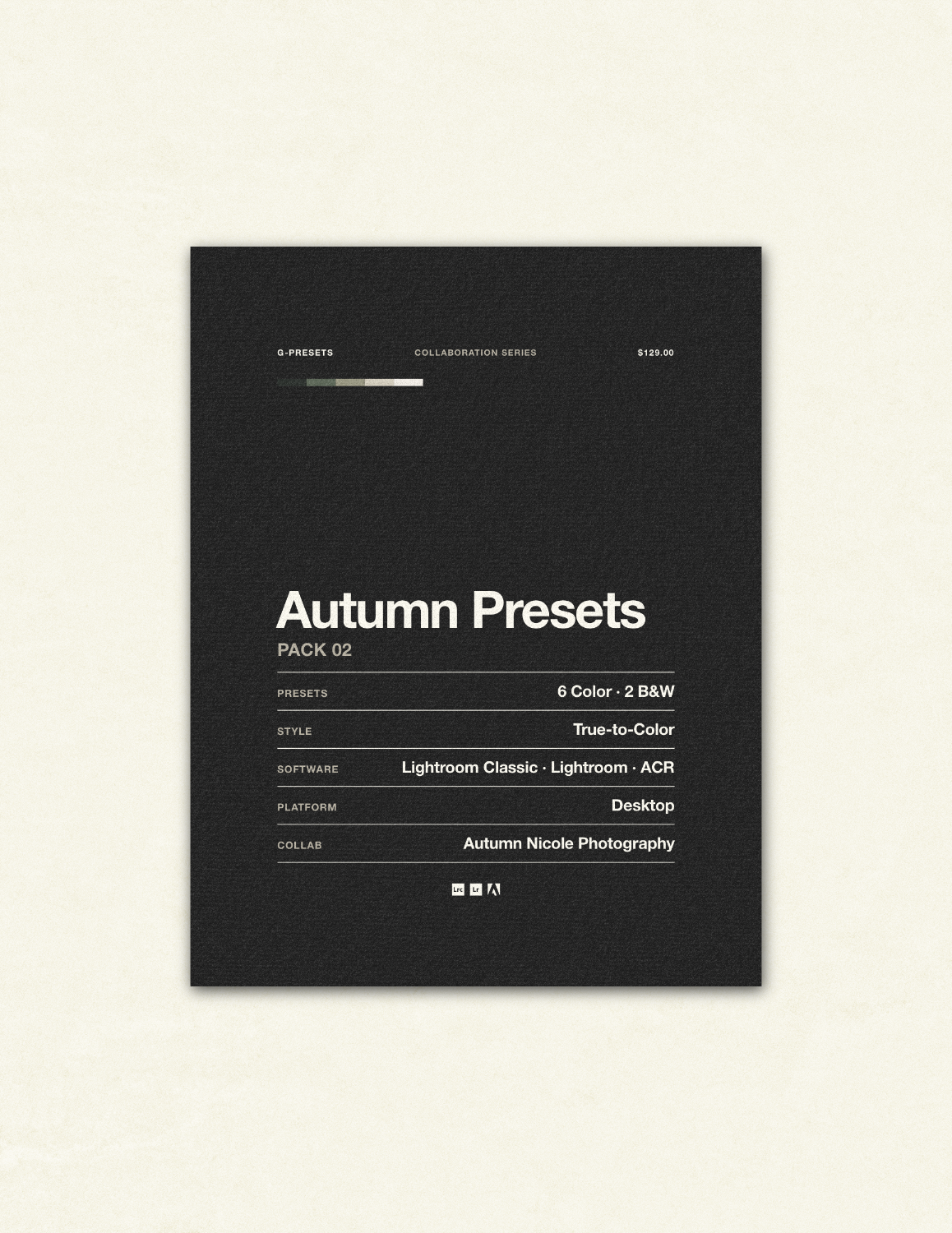Autumn Presets Pack 02