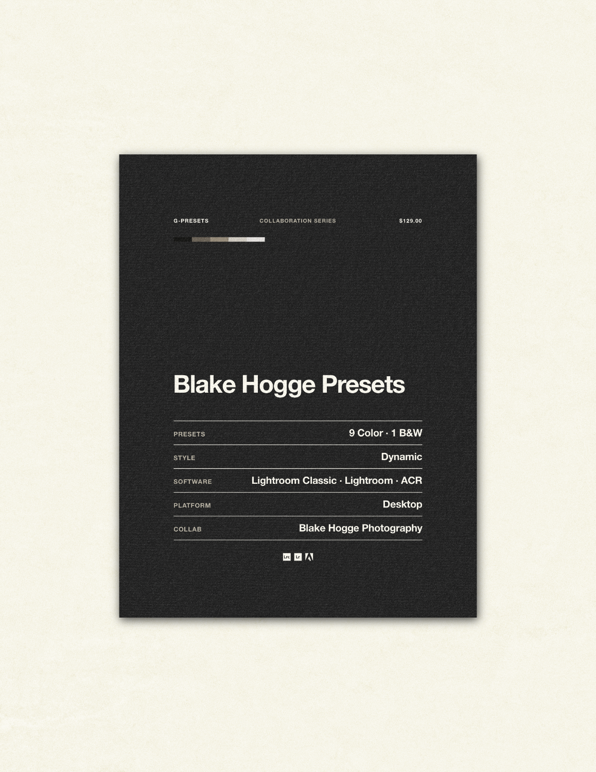 Blake Hogge Presets