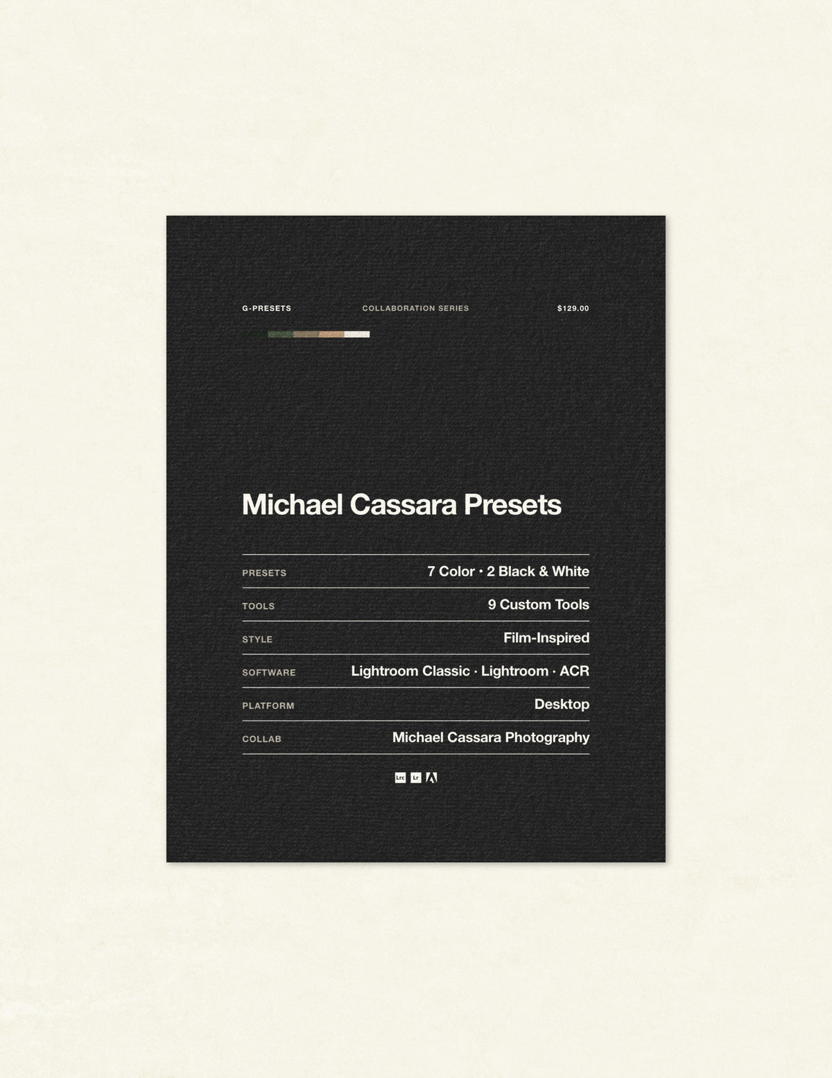 Michael Cassara Presets