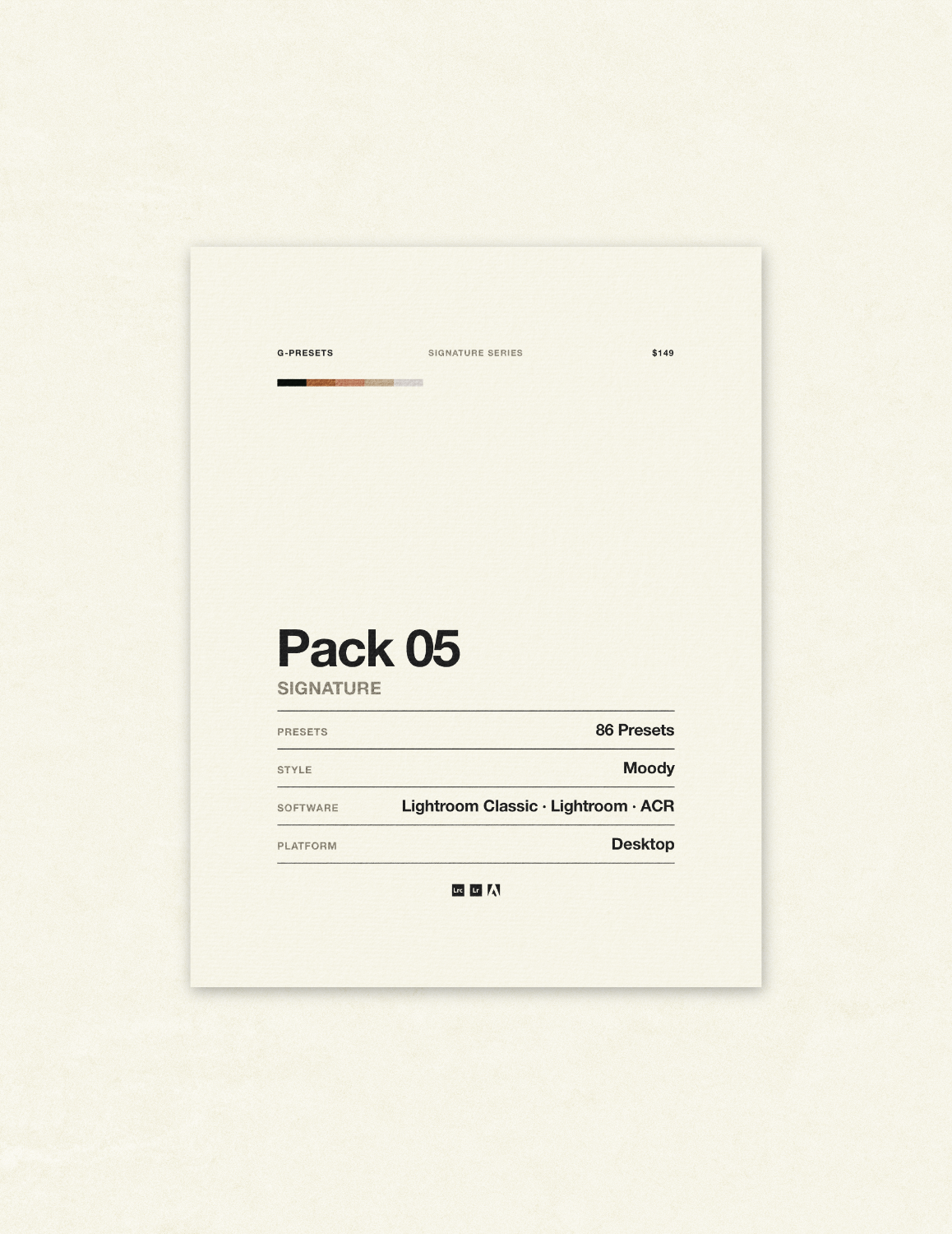 G-PRESETS PACK 05 MASTER