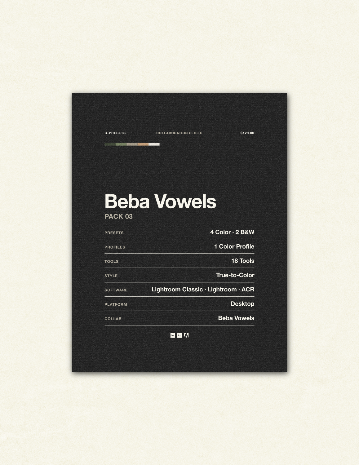Beba Vowels Pack 03